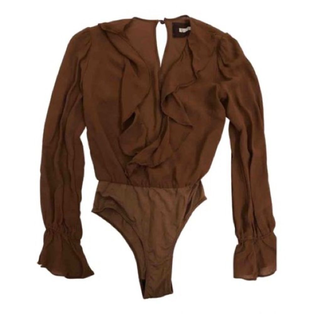 ✨ Reformation Brown Penny Bodysuit✨
